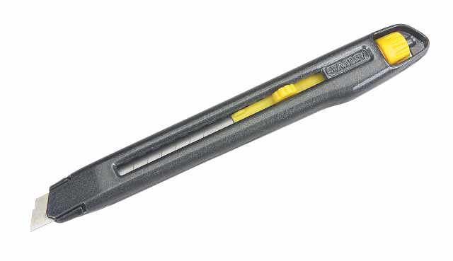 Nôž kovový s odlamovacou čepeľou INTERLOCK 9mm STANLEY 0-10-095