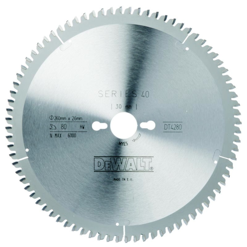 KOTÚČ PÍLOVÝ 260x30mm 80z TCG -5 DEWALT DT4280