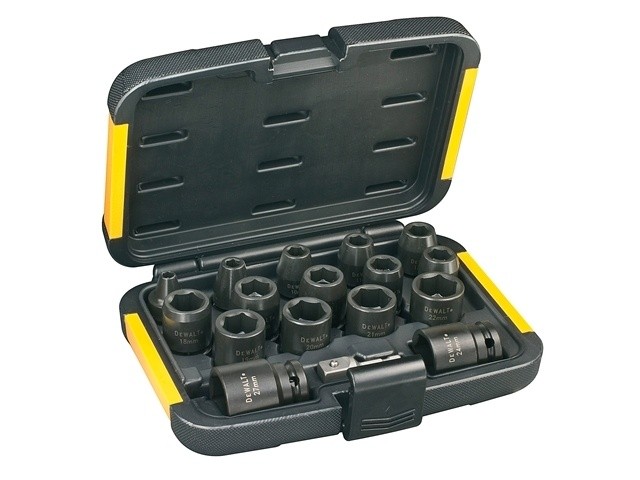 Sada orechov 17 dielna pre rázový uťahovač DEWALT DT7506