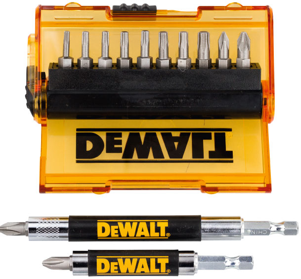 SADA BITOV S MAGNETICKYM DRŽIAKOM 14 DIELNA DEWALT DT71570
