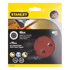 Papier brúsny pre excentrickú brúsku suchý.zips 125mm P120 5ks FATMAX STA32037
