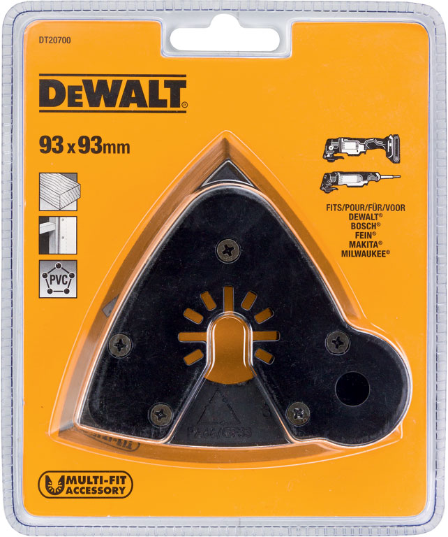 Podložka brúsna 93x93mm pre DWE315 DEWALT DT20700