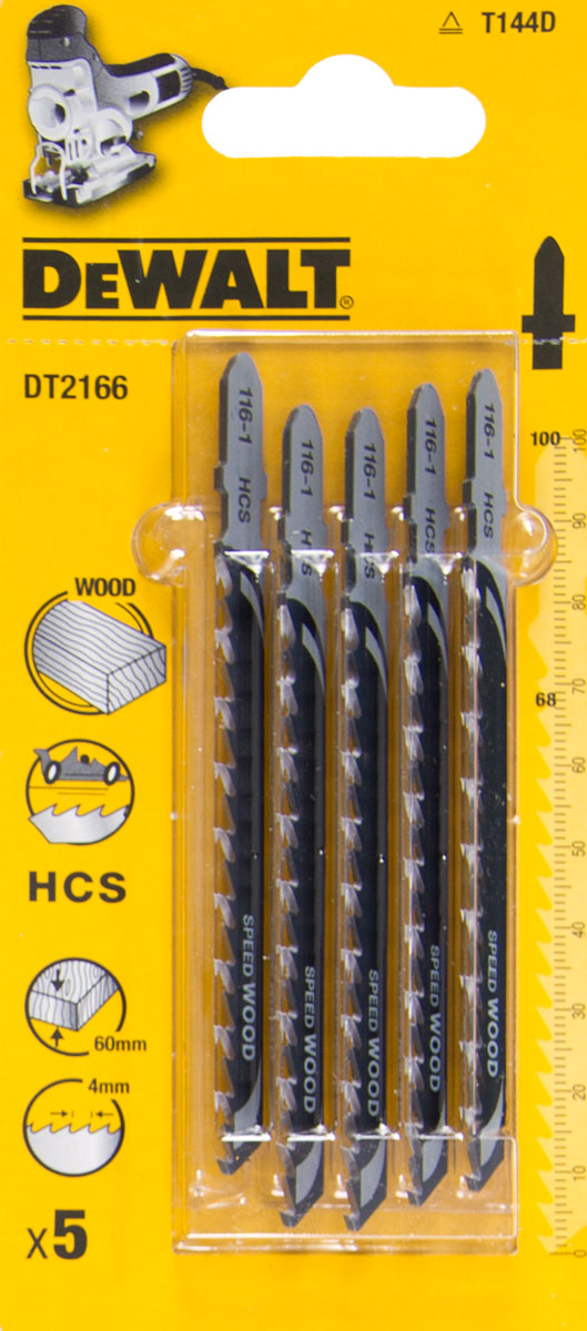 LIST PÍLOVÝ HSC DREVO 100mm 5ks T144D DEWALT DT2166