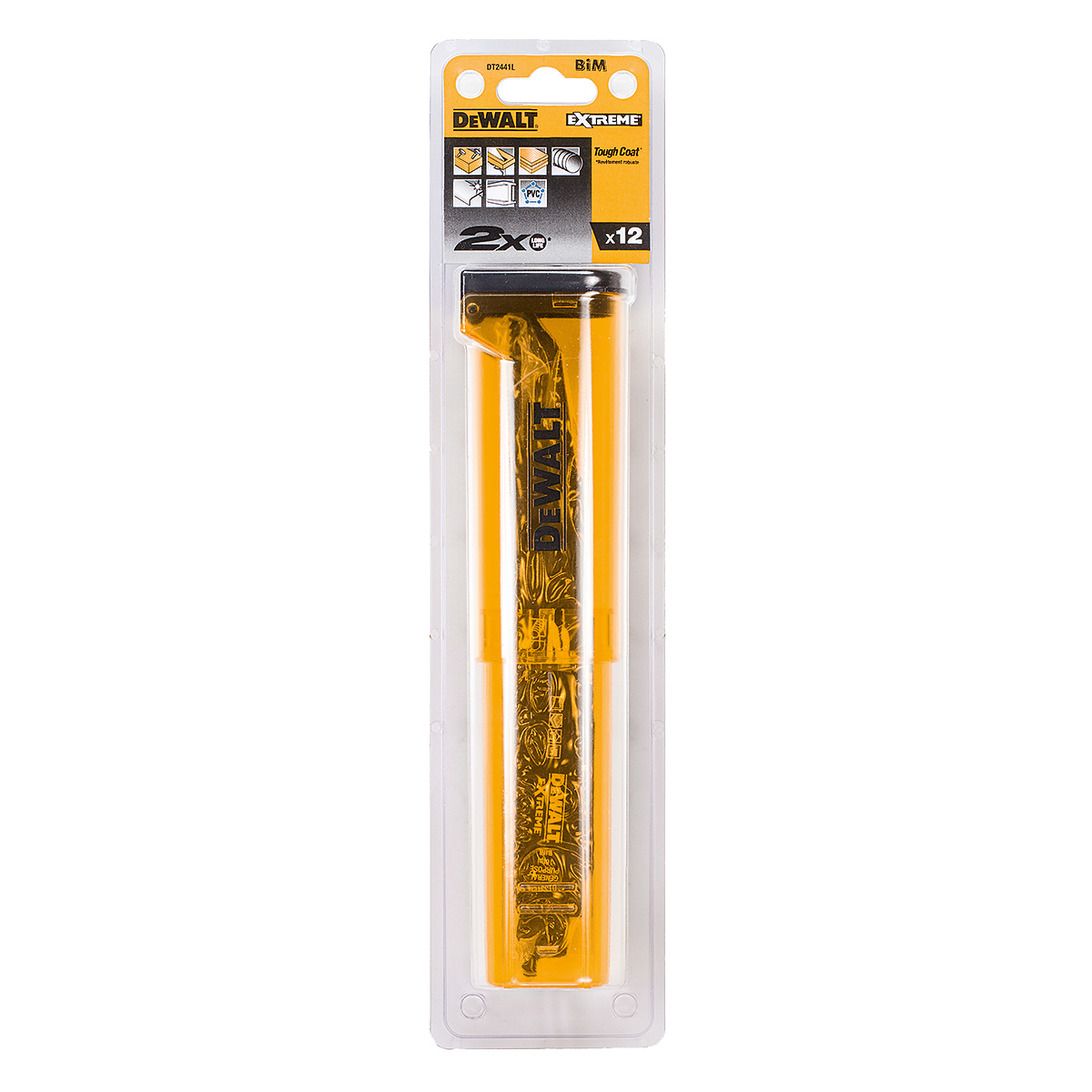 Sada pílových listov 12 dielna EXTREME® pre mečové píly DEWALT DT2441L