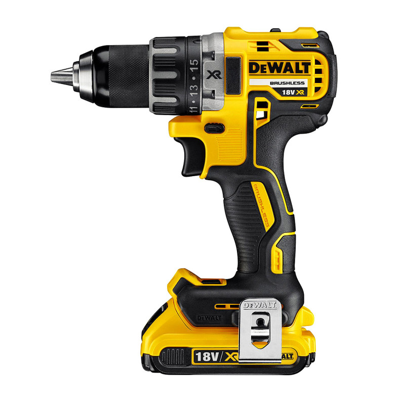 Vŕtačka/Skrutkovač 27/70Nm 18V XR bez AKU Tstak bezuhlíková DEWALT DCD791NT