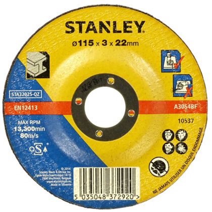 Kotúč rezný na kov 115×22x3,2mm vypuklý 1ks FATMAX STA32025