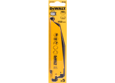 List pílový na kov, plech a trubky do 8mm 152mm 5ks DEWALT DT2361