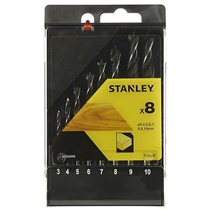 Vrtáky do dreva 8ks pr.3-4-5-6-7-8-9-10mm FATMAX STA56006