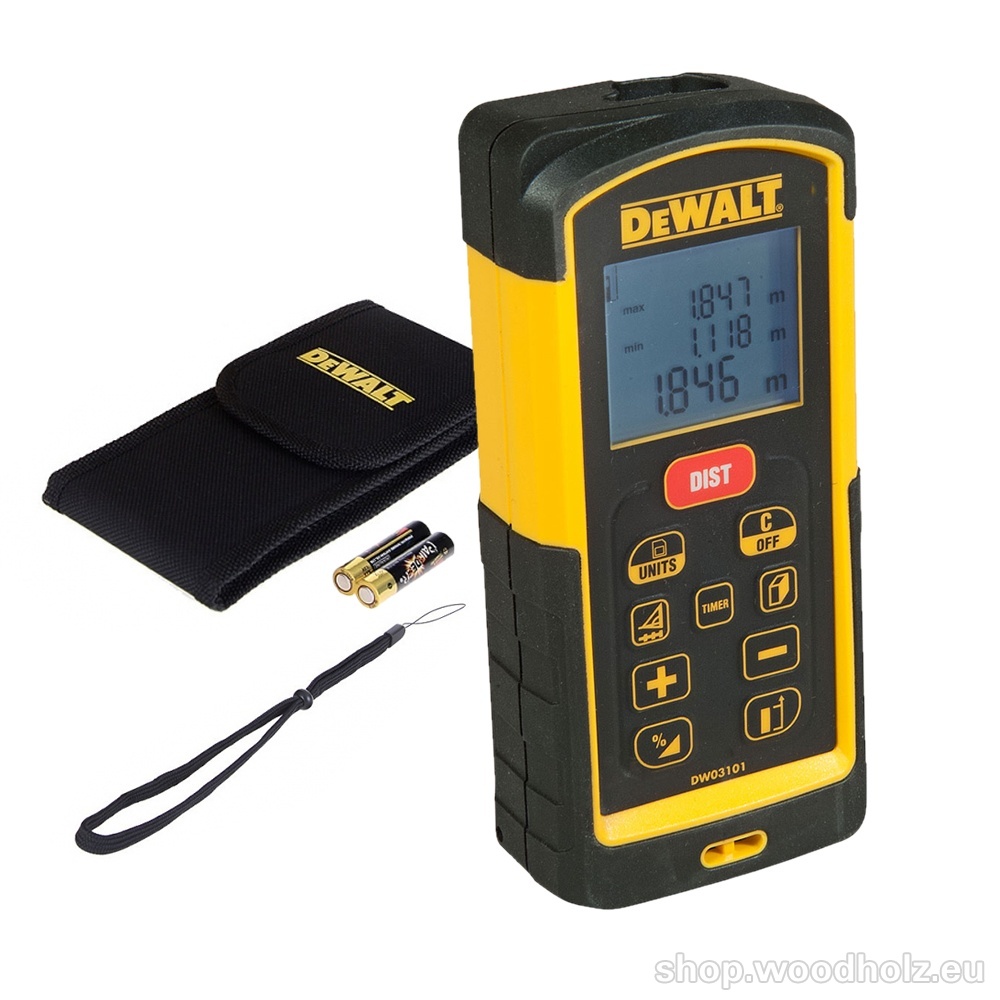 Diaľkomer laserový do 100m DEWALT DW03101