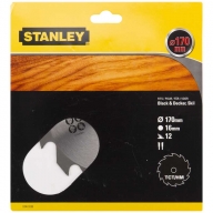 Kotúč pílový, pozdĺžne rezanie, TCT/HM, pr.170x16,0mm, 12 zubov FATMAX STA13120