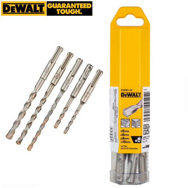 SADA VRTAKOV SDS+ 5 DIELNA DEWALT DT60301