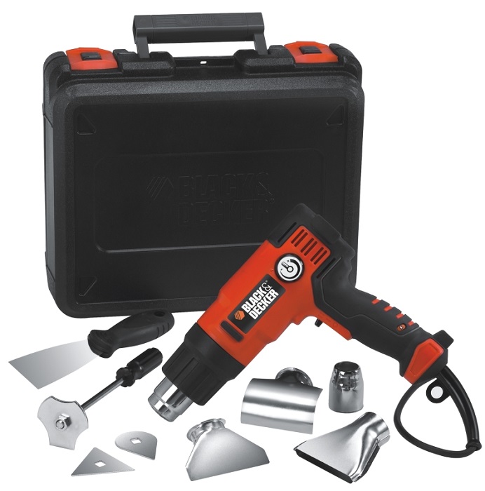 PIŠTOĽ TEPLOVZDUŠNÁ 2000W PLYNULÁ REGULÁCIA Black and Decker KX2200K