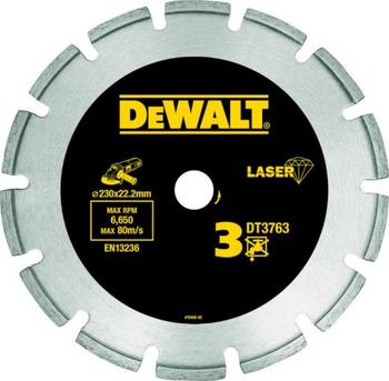 KOTÚČ DIAM.230*22,2mm LASER/ŽUĽA 3 DEWALT DT3763