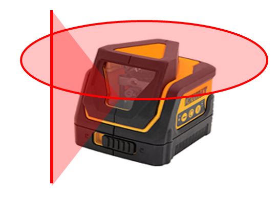 Laser krížový a 360° lúč 3xAA batéria DEWALT DW0811