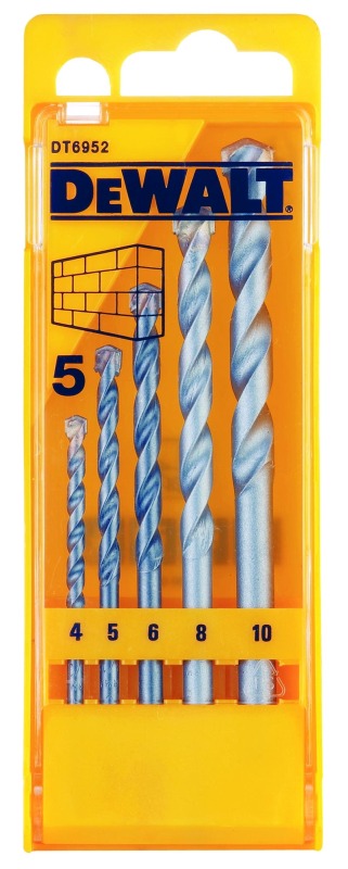Sada vrtákov do betónu EXTREME® 5ks VALCOVÁ STOPKA DEWALT DT6952