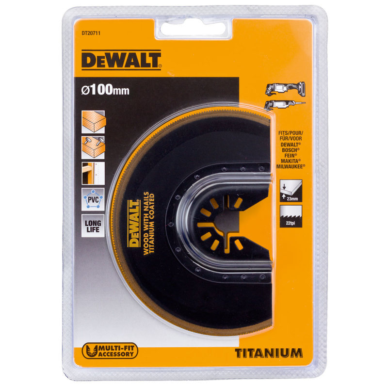 LIST PILOVY TITAN. NA ZROVNAVACIE REZI. 100mm PRE DWE315 DEWALT DT20711
