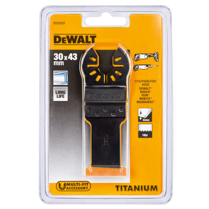 LIST PILOVY TITANOVY NA REZANIE KOVU 30x43mm PRE DWE315 DEWALT DT20707