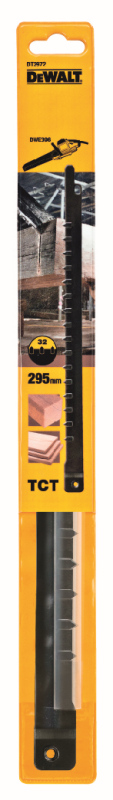 LIST PÍLOVÝ 295MM NA JEMNÉ REZY DREVA (32 ZUBOV) DEWALT DT2972