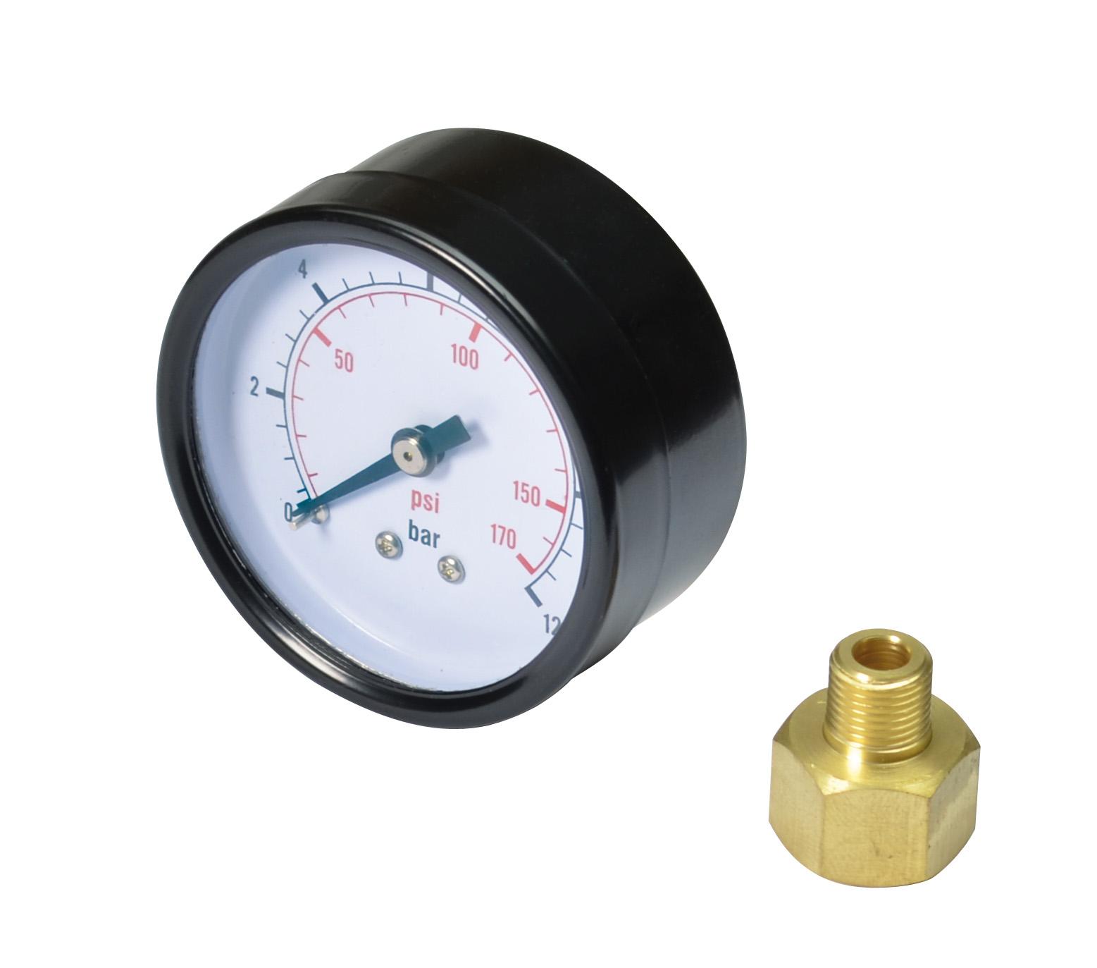 Manometer pre reduktory tlaku STANLEY - Kompresory 152163XSTN