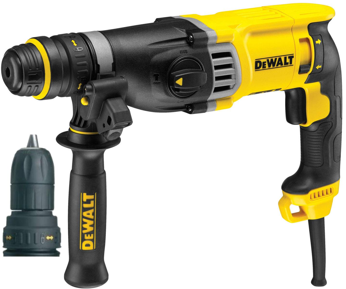 Kladivo kombinované 28mm SDS+ 900W 3,0J Tstak +rýchloup. skľučovadlo 13mm DEWALT D25144K