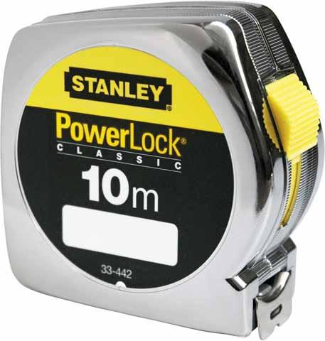 Meter zvinovací POWERLOCK® 10m s plastovým ABS puzdrom STANLEY 0-33-442