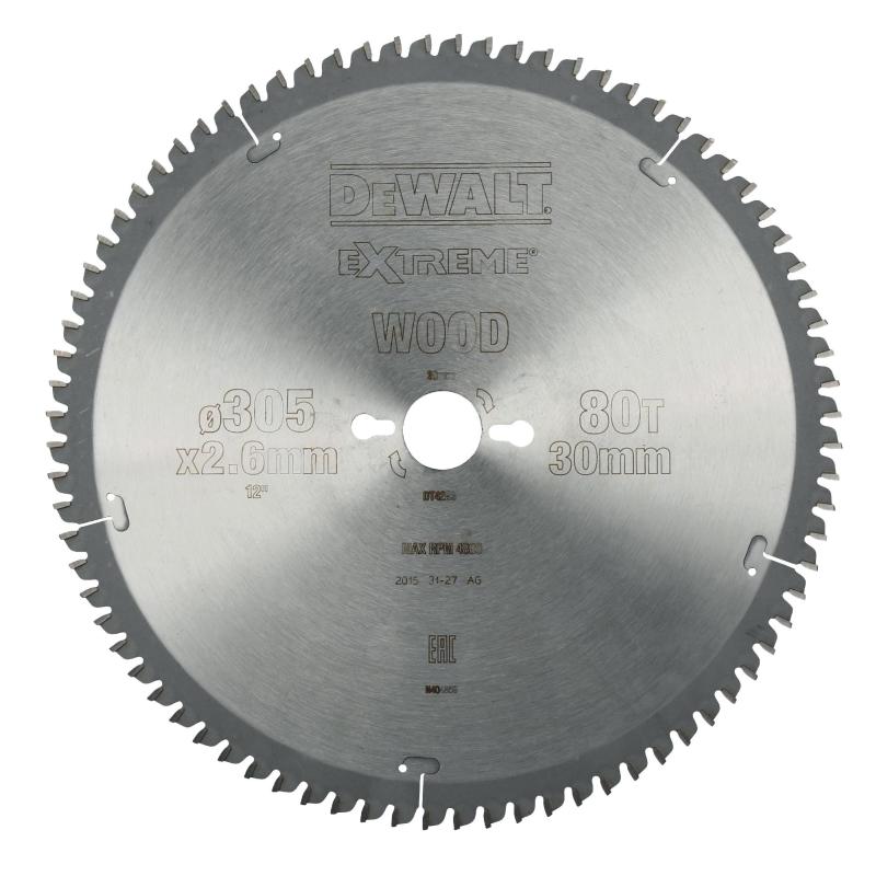 KOTÚČ PÍLOVÝ 305x30mm 80z TCG -5 DEWALT DT4283