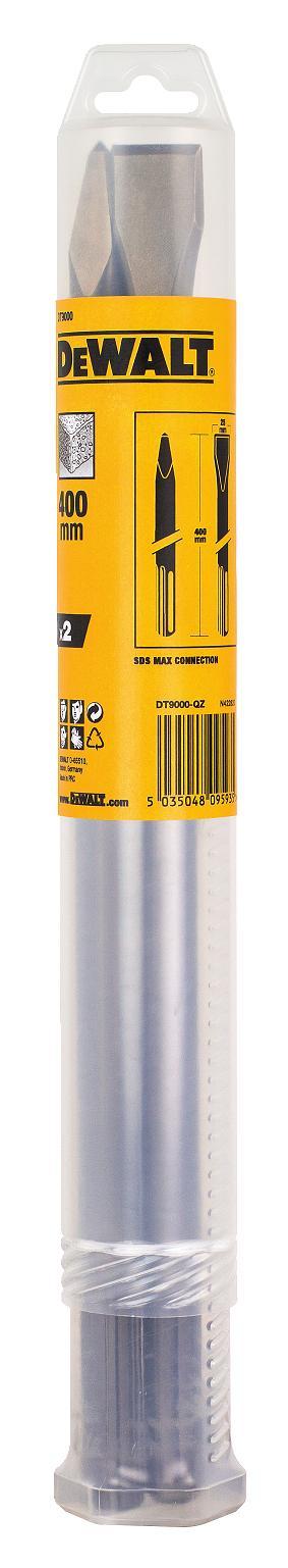 Sada sekáčov SDS Max 2 dielna 400mm (plochý a špicatý) DEWALT DT9000