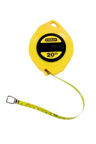 Pásmo oceľové s uzatvoreným puzdrom metrické 20m STANLEY 0-34-105