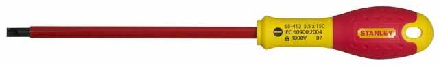 Skrutkovač FatMax® paralelný izolovaný 1000V 5,5x150mm STANLEY 0-65-413