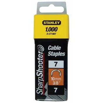 Spony káblové 10mm (3/8") 7CT100 1000ks STANLEY 1-CT106T