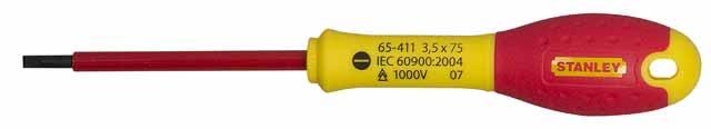 Skrutkovač FatMax® paralelný izolovaný 1000V 4,0x100mm STANLEY 1-65-412