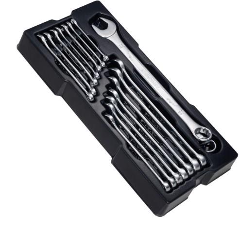 Sada očkoplochých kľúčov FatMax® 16 dielna Transmodule STANLEY STMT1-74178