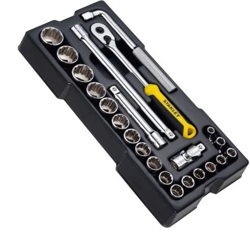 Sada hlavíc 23 dielna 1/2" Transmodule STANLEY STMT1-74726
