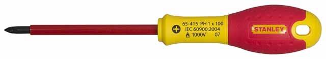Skrutkovač FatMax® Phillips izolovaný 1000V Ph0x75mm STANLEY 1-65-414