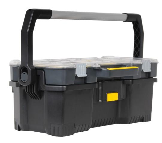 Prepravka dielenská 24" s vrchným organizérom (67x32x25cm) STANLEY 1-97-514