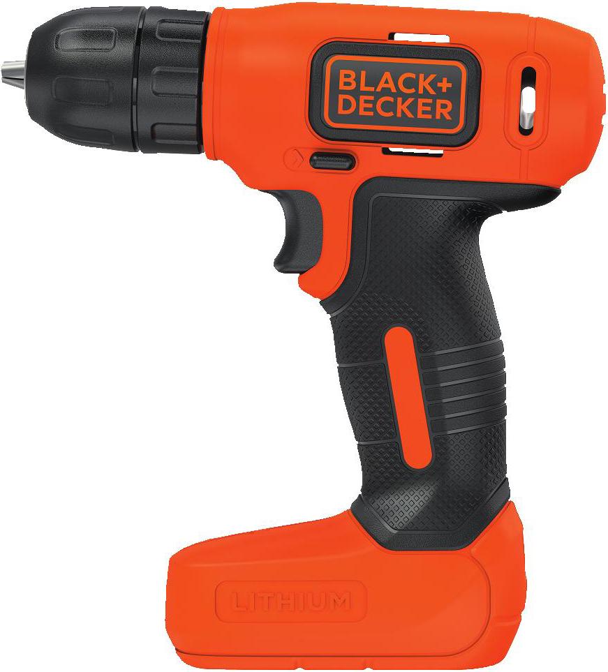 VRTACKA AKU 7,2 V 1,5Ah Li-Ion 1 AKU Black and Decker BDCD8