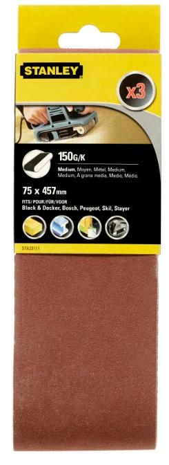 Pás brúsny 75x457mm P150 3ks FATMAX STA33111