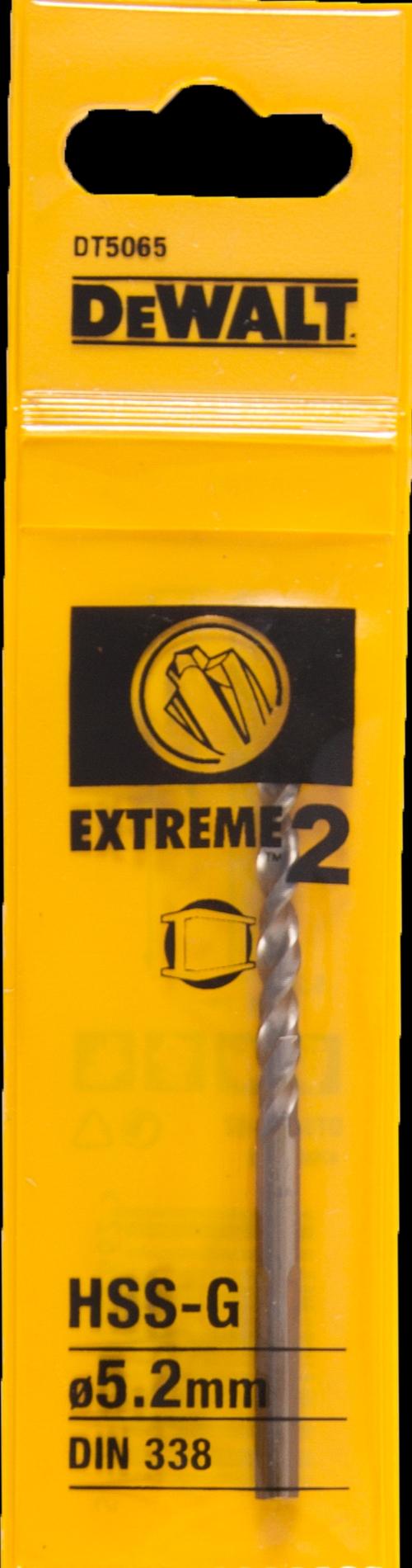 VRTÁK EXTREME 2 5,2 x 86 mm DEWALT DT5065