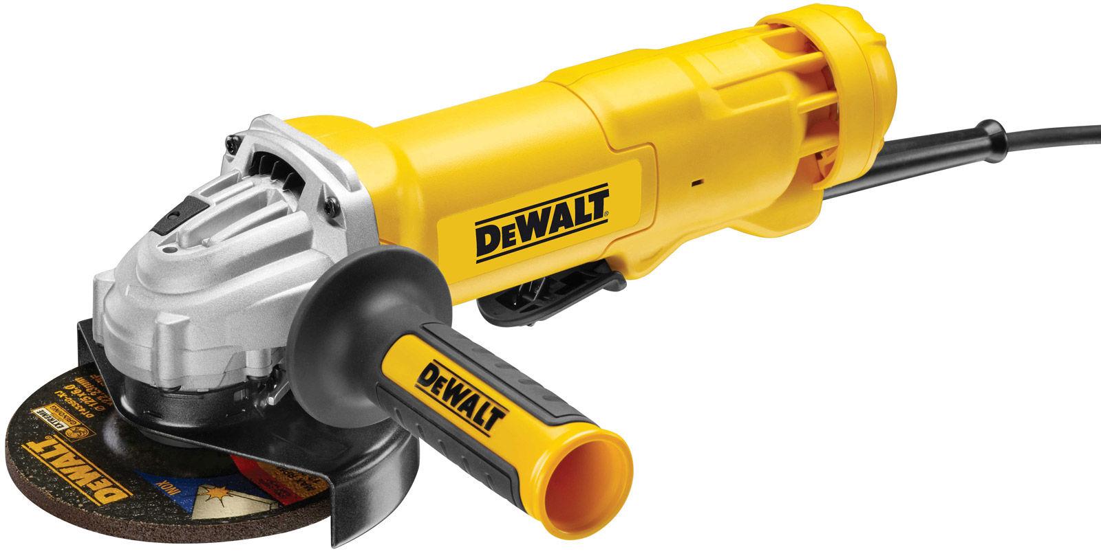 Brúska uhlová 125mm 1200W spojka a ochrana proti preťaženiu DEWALT DWE4227