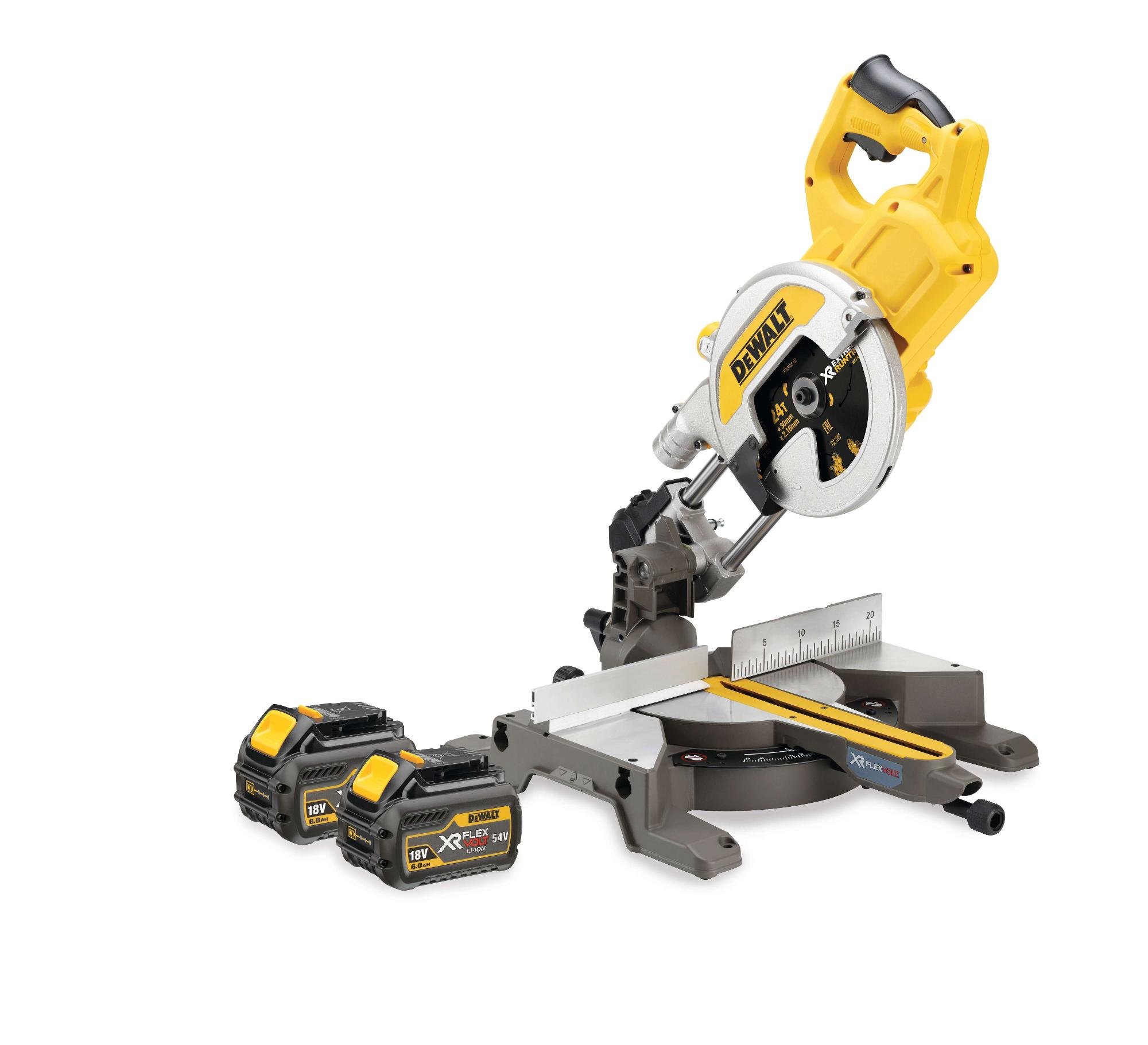 PÍLA POKOSOVÁ FLEXVOLT 2x AKU DEWALT DCS777T2