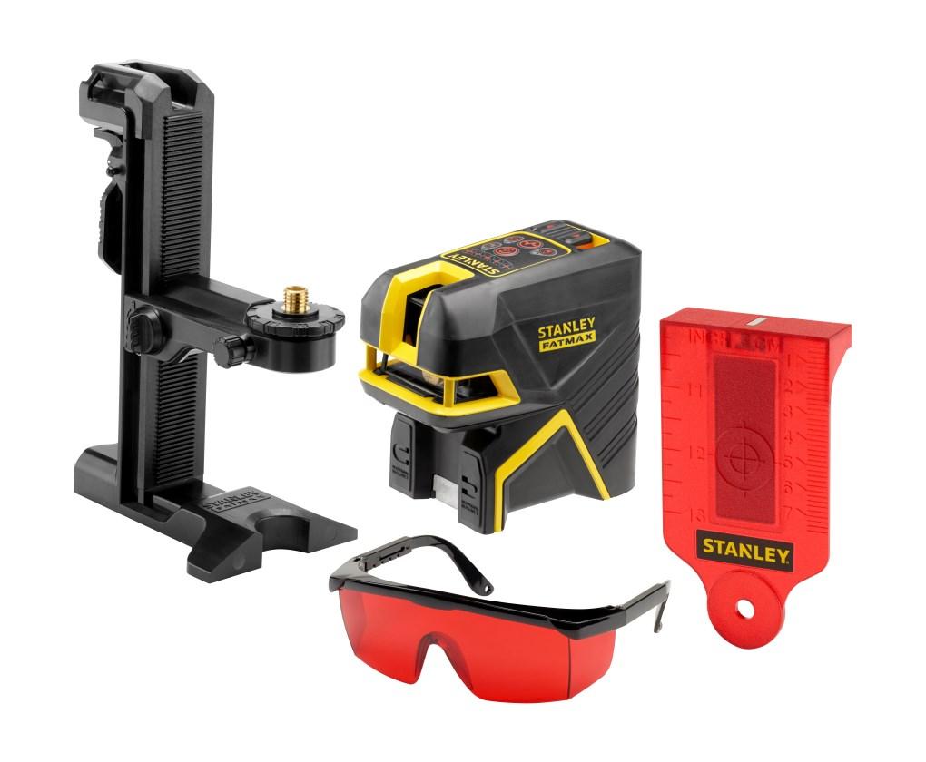Laser s projekciou kríža FatMax® 5bodový - červený lúč STANLEY FMHT1-77415