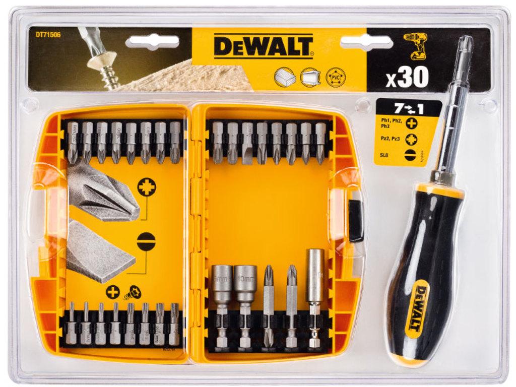 SADA BITOV 30 DIELNA DEWALT DT71506