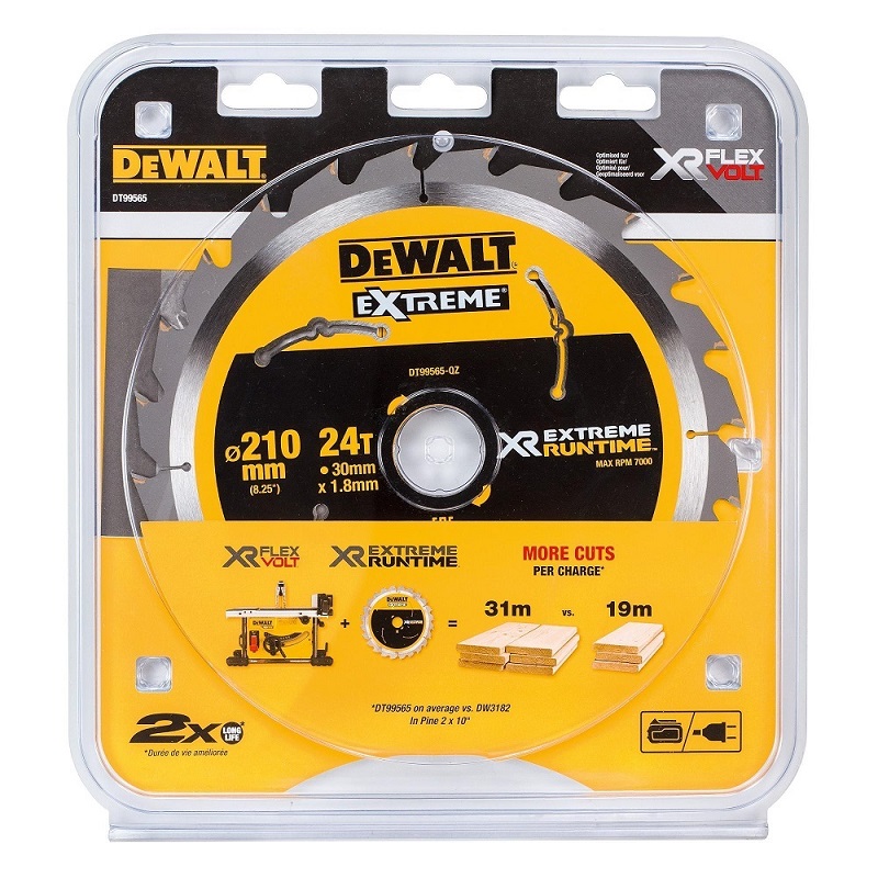 Kotúč pílový 210x30mm 24Z XR EXTREME® RUNTIME DEWALT DT99565