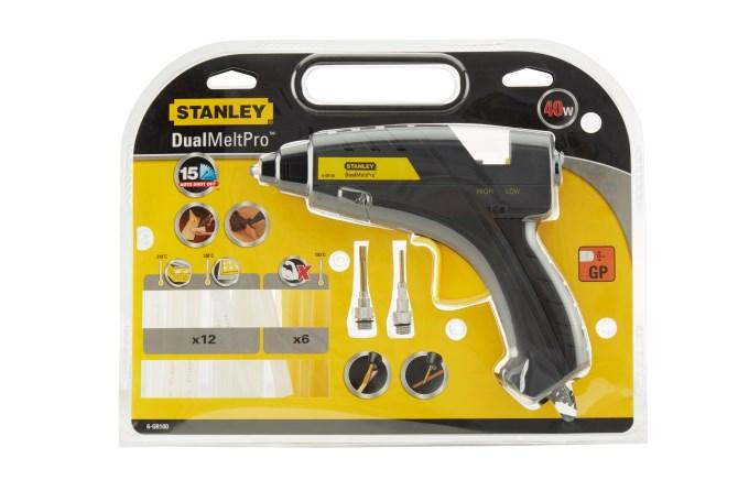 Pištoľ profesionálna dvojteplotná na tavné lepidlo 80W STANLEY 6-GR100