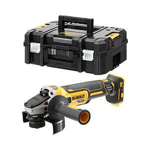 Brúska uhlová 125mm 18V 1000W Tstak bez AKU bezuhlíková DEWALT DCG405NT