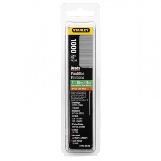 Klince kolárske pre sponkovačky 15mm (5/8") 18ga typ 8/300/E/J 1000ks STANLEY 1-SWK-BN0625T