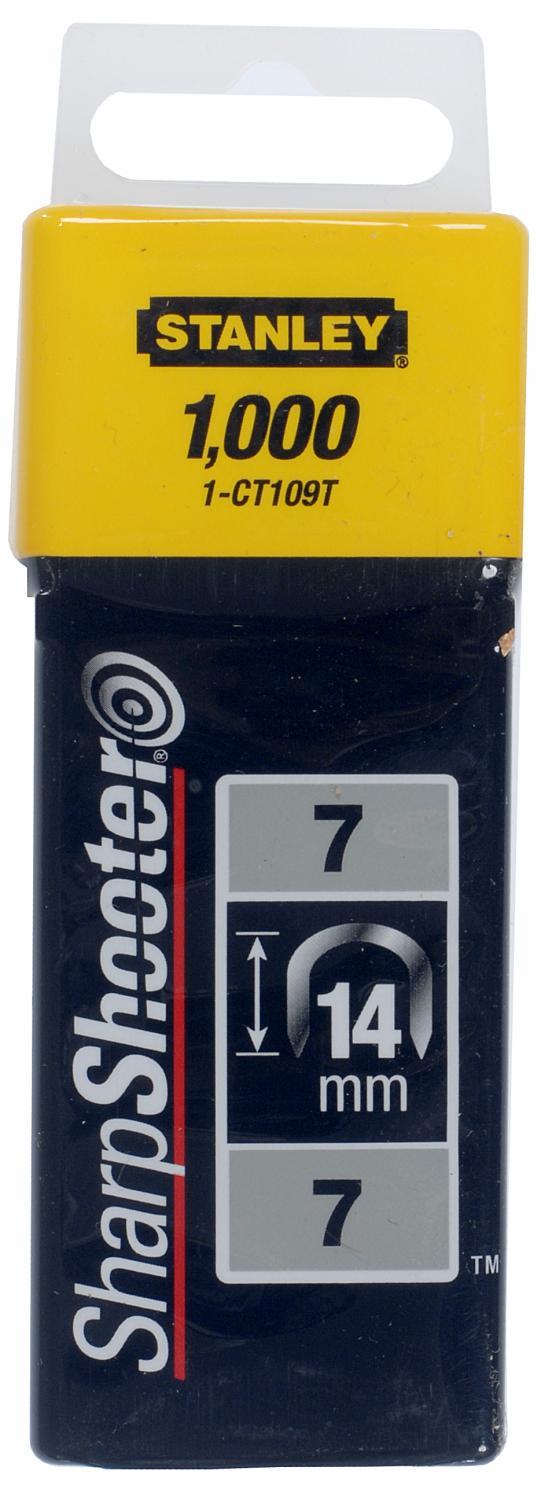Spony káblové 14mm (9/16") 7CT100 1000ks STANLEY 1-CT109T