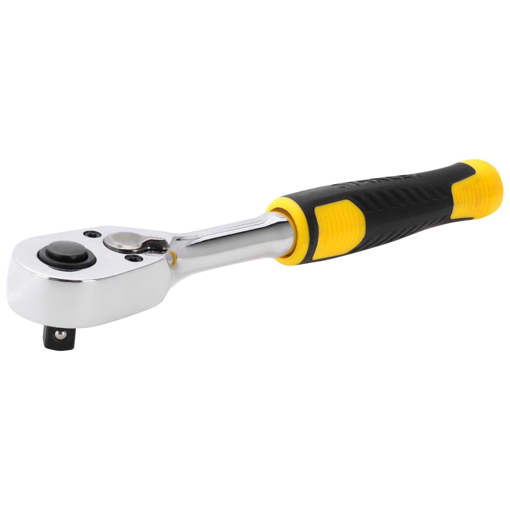 Račňa 3/8" s bi-materiál rukoväťou 72 zubov STANLEY STMT82664-0