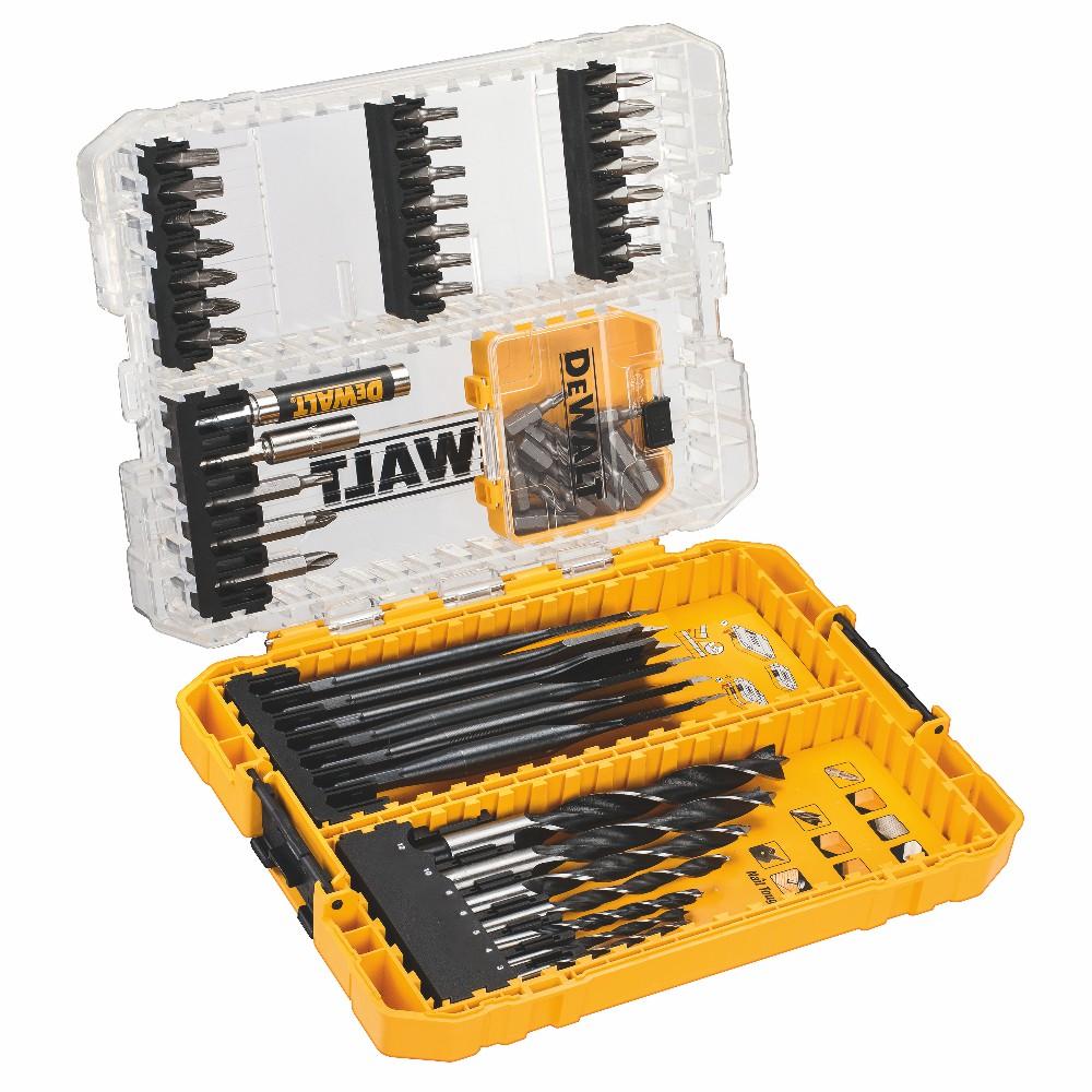 Sada vrtákov do dreva a bitov 57 dielana DEWALT DT70758