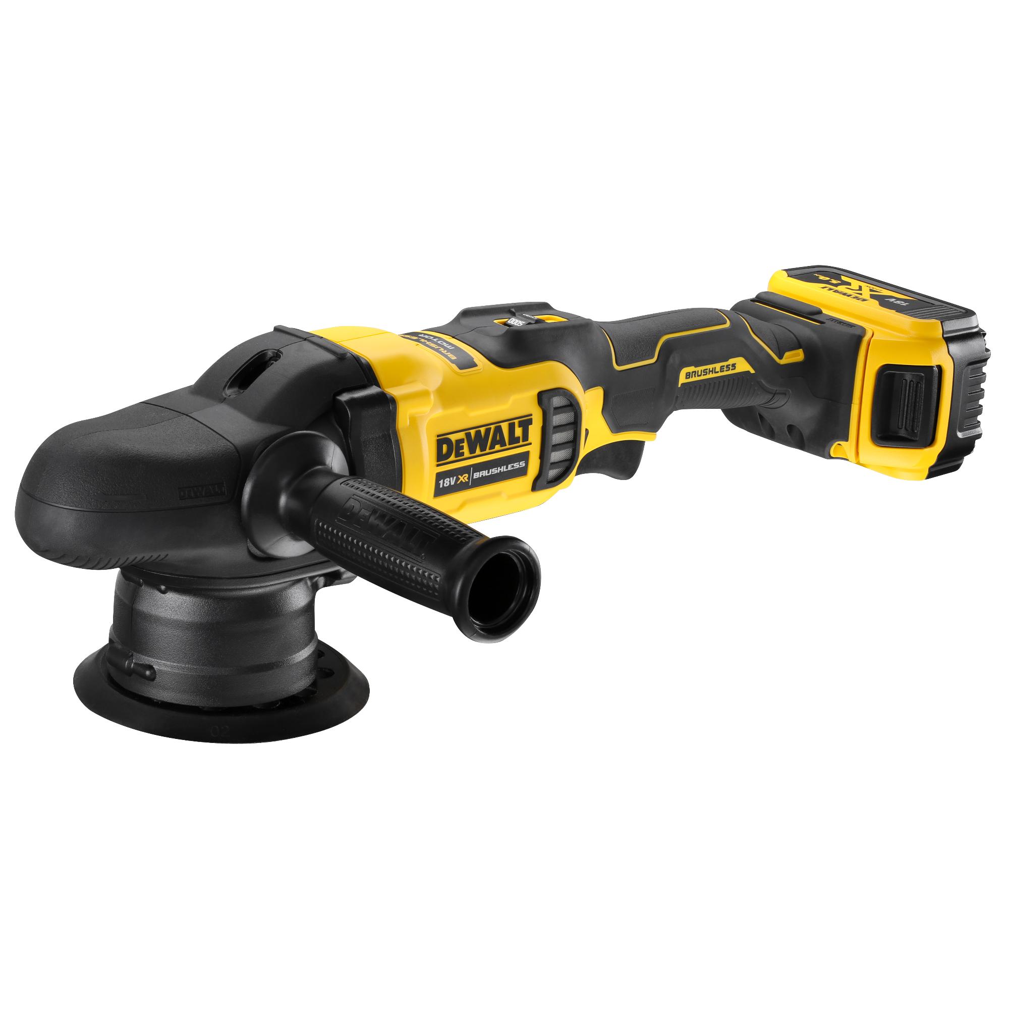LEŠTIČKA EXCENTRICKÁ 18V 125mm 2x5,0Ah DEWALT DCM848P2